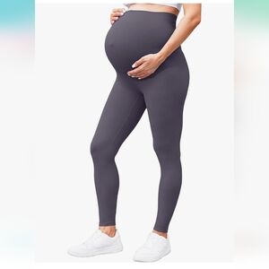 Gray Maternity Leggings